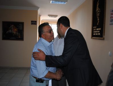 Esnaf Odaları Birlik`te Bayramlaştı