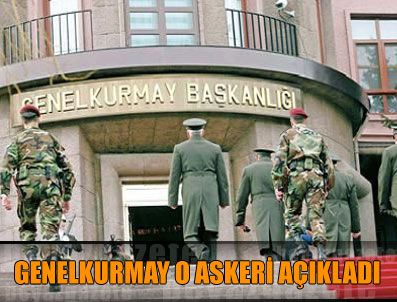 Genelkurmay'dan 'şehit' açıklaması