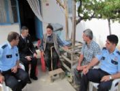 Hisarcık Emniyeti`nden Şehit Ailesine Bayram Ziyareti