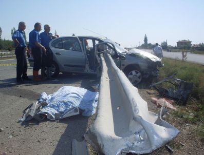 Kırıkkale`de Trafik Kazası