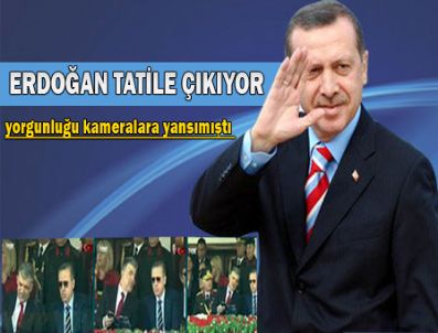 Başbakan Erdoğan tatile çıktı