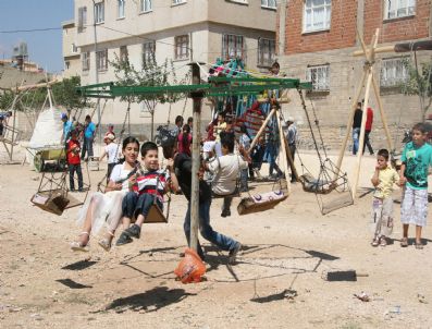 Kilis`te Çocuklar Gönüllerince Eğlendi