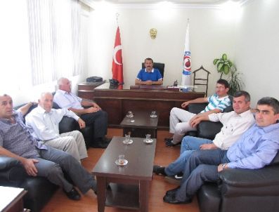 Kızılelma Belediye Başkanına Nezaket Ziyaretleri Devam Ediyor