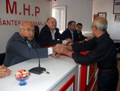 Mhp`de Bayramlaşma Töreni Düzenlendi