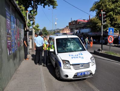 Polis Aracının Çarptğı Yaşlı Adam Öldü