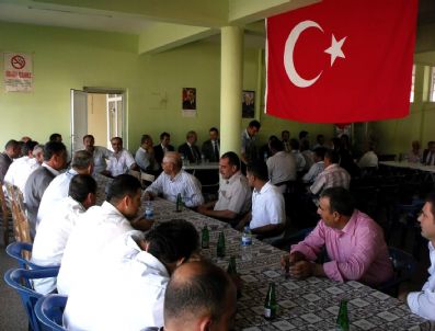 Yavuzeli İlçesinde Bayramlaşma