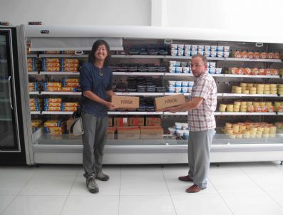 Barış Elçisi Miyada Sosyal Markette