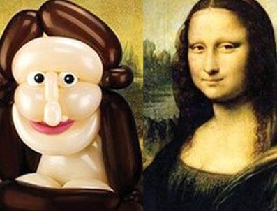 Tanınmış eserleri yeniden oluşturuyor