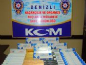 Denizli`de Bin 220 Paket Kaçak Sigara Ele Geçirildi