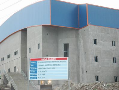 Doğu ve Güneydoğu Anadolu`nun En Büyük Spor Salonu Bitmek Üzere