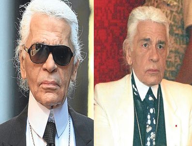 SAINT TROPEZ - Lagerfeld gözlüksüz görüntülendi