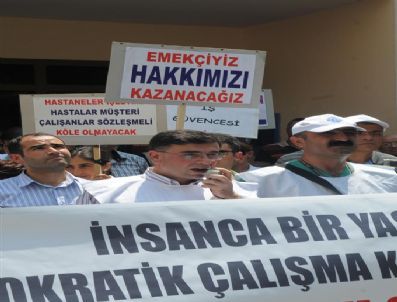 Sağlık Çalışanlarının Toplu İş Sözleşmesi Talebi