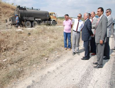 KEMAL NAZLı - Vali Tuna, Gelibolu’da Yolları İnceledi