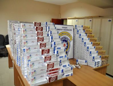 Yozgat’ta12 Bin 410 Paket Kaçak Sigara Ele Geçirildi