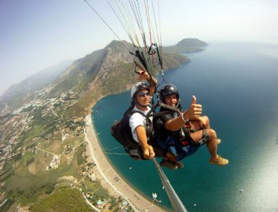 Adrasan'da İki Bin Kişi Yamaç Paraşütü Yapacak