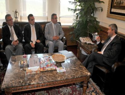 OSMAN BUDAK - Atso Yönetiminden Bakanlara Ziyaret