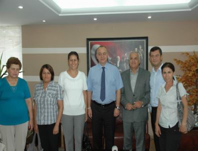 HASAN ÖREN - Chp’li Milletvekillerinden Başkan Ergün’e Ziyaret