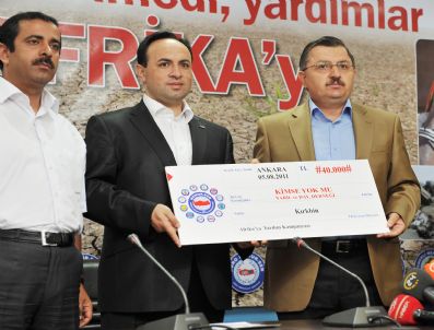 İBRAHIM ÇIÇEK - Memur-sen'den Doğu Afrikaya Yardım Seferberliği