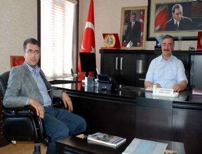 MEHMET ŞÜKRÜ ERDİNÇ - Milletvekili Erdinç'ten Belediye Başkanı Turanlı'ya Ziyaret