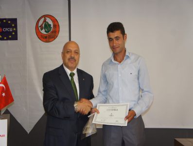 HAKAN YILMAZ - Orman İşçileri Sertifikalarını Aldı
