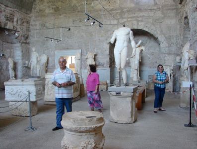 Side Müzesi'ni 7 Ayda 95 Bin Kişi Ziyaret Etti