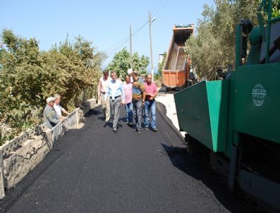 Altıntaş Köyüne Asfalt