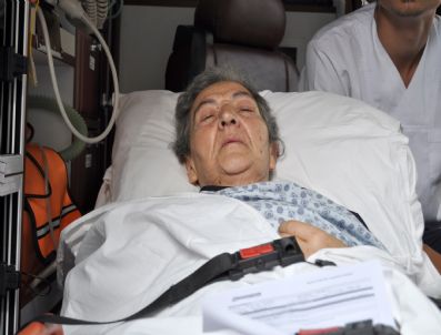 KALAMıŞ - Alzheimer Hastası, İfade İçin Adliyeye Ambulansla Getirildi