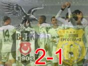 Beşiktaş: 2 - Ergotelis: 1 maçı golleri