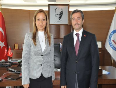 DERYA BAKBAK - Milletvekili Bakbak'tan Başkan Tahmazoğlu'na Ziyaret