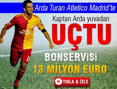 Arda Turan Atletico Madrid'te