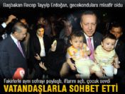 Başbakan Tayyip Erdoğan, gecekondulara misafir oldu