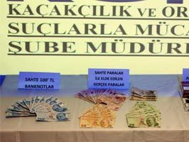 Çorum`da Sahte Para Operasyonu