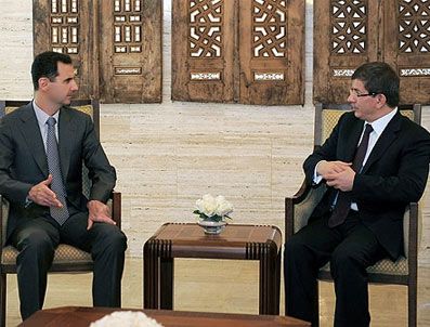 FRANCIS RICCIARDONE - Dışişleri Bakanı Davutoğlu Şam'da