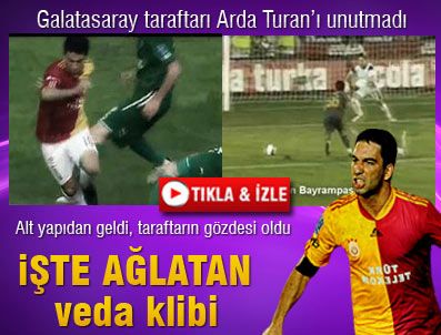 Galatasaray taraftarından ağlatan veda klibi