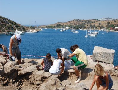 Myndos’ta 5.yy Ait Kilisenin Kubbesi Ortaya Çıkarıldı