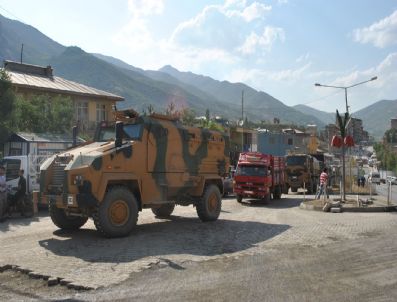 Şemdinli`de Askeri Hareketlilik