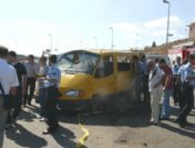 Takla atan minibüste can pazarı:12 yaralı