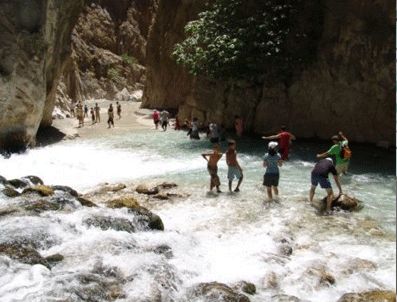 SAKLıKENT - Tatilcilerin yeni tutkusu kanyon safari