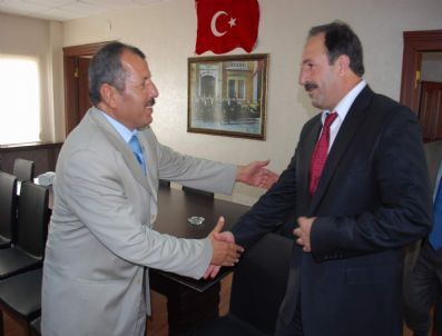 Esnaf Odalar Birliği`nde Bayramlaşma