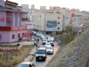 Tekirdağ`da Yol Çalışması Trafiği Felç Etti