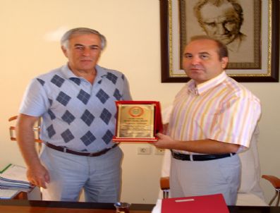 ALI KATıRCı - Ditab’tan Kaymakam Katırcı’ya Teşekkür Plaketi
