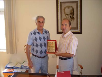 ALI KATıRCı - Ditab’tan Kaymakam Katırcıya Teşekkür Plaketi