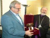 Ermeni Patriği Ruhani Meclis Başkanı Başpiskopos Aram Ateşyan Ayin İçin Van'da