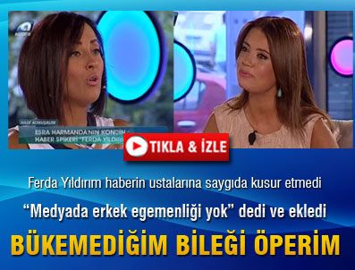 FERDA YILDIRIM - Ferda Yıldırım, haberin ustalarına saygıda kusur etmedi