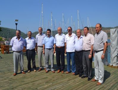 HALIL DOĞAN - Milletvekili Ali Boğa Belediye Başkanlarıyla Buluştu