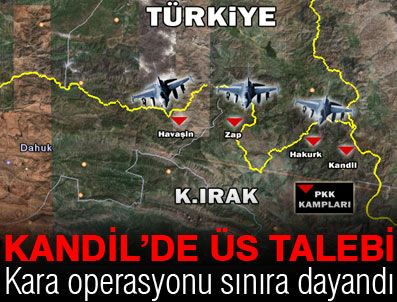 FERIDUN SINIRLIOĞLU - Kandil'de üs talebi