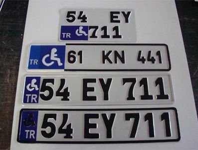 Engelli plakası tarih oluyor