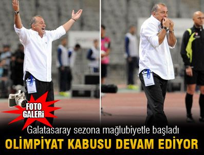 TANER YALÇıN - Galatasaray sezona mağlubiyetle başladı