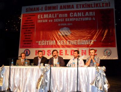 SADıK YALSıZUÇANLAR - Sinan-ı Ümmi Hazretleri Elmalı'da Anıldı
