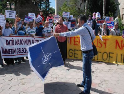 Tokat'ta Nato Füze Kalkanı Karşıtı Eylem